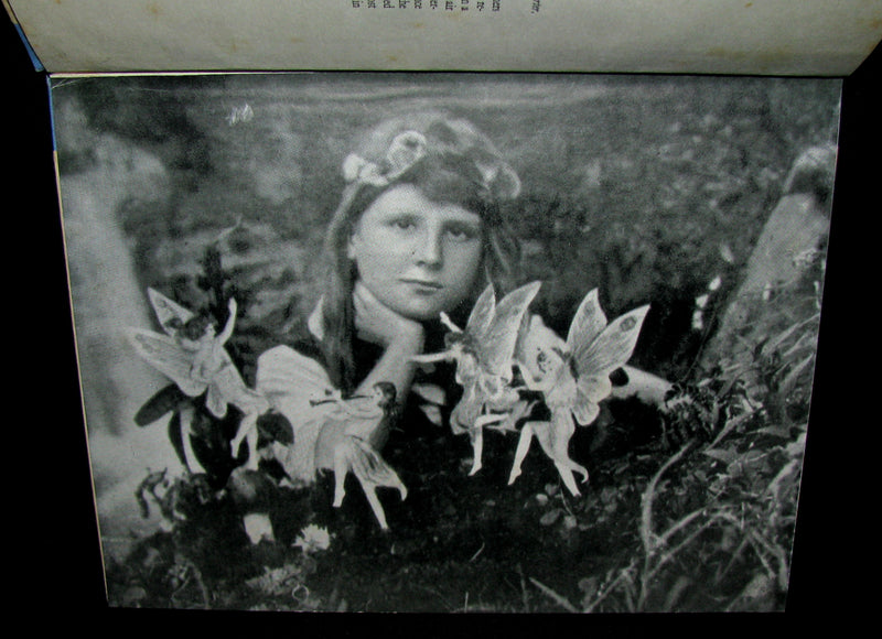 1945 Rare First Edition Book -  FAIRIES - The Cottingley Photographs And Their Sequel.
