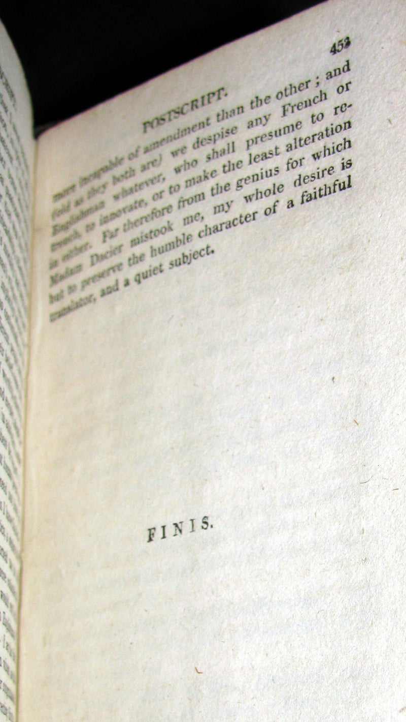 1805 Rare Book - The Odyssey of Homer. Translated by A. Pope, Esq.