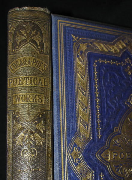 1860's Rare Victorian Book - The Poetical Works of Edgar Allan Poe. Edinburgh Edition.