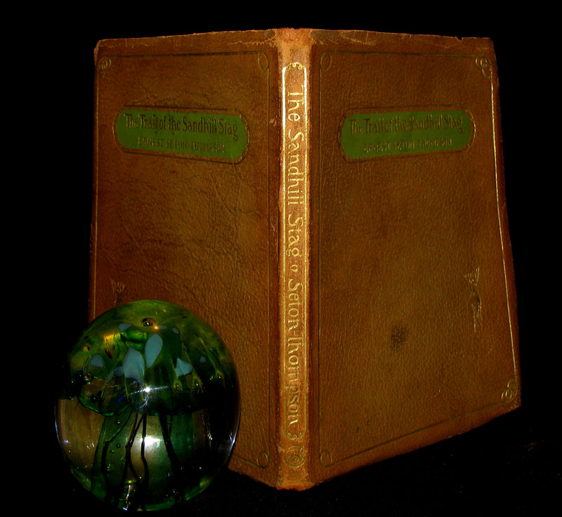 1899 Rare Limited First Edition - The Trail of the Sandhill Stag by Ernest Thompson Seton #52/250