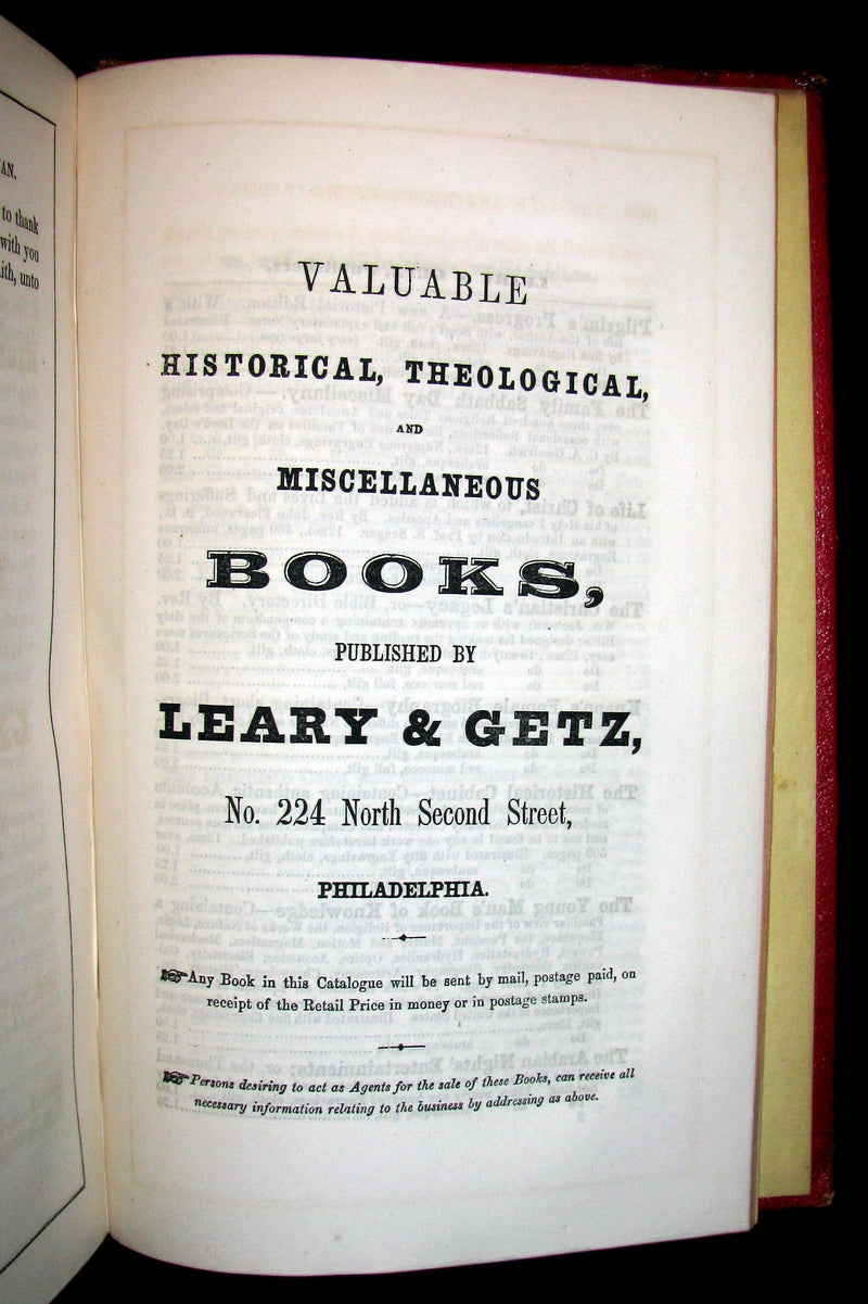 1857 Victorian Book in Scarce Binding - The Pilgrim's Progress by John Bunyan