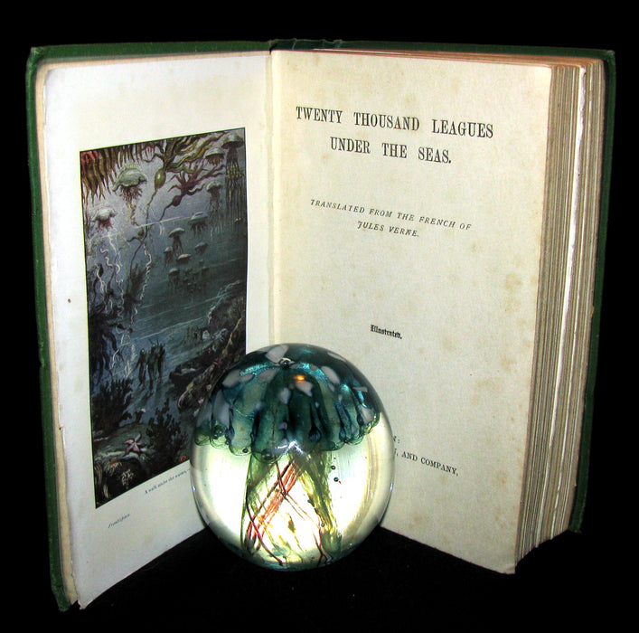 1900 Rare Book - Twenty Thousand Leagues Under the Sea by Jules Verne