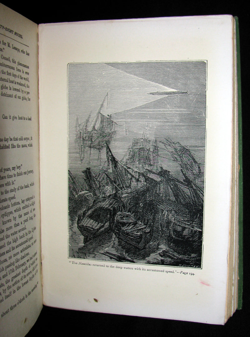 1900 Rare Book - Twenty Thousand Leagues Under the Sea by Jules Verne