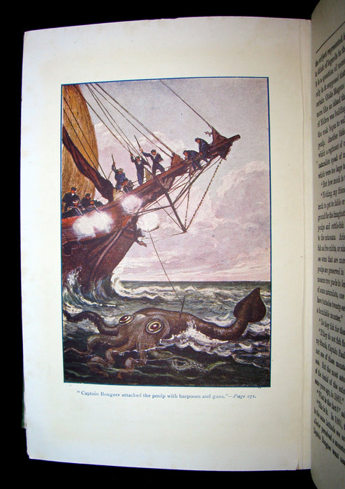 1900 Rare Book - Twenty Thousand Leagues Under the Sea by Jules Verne