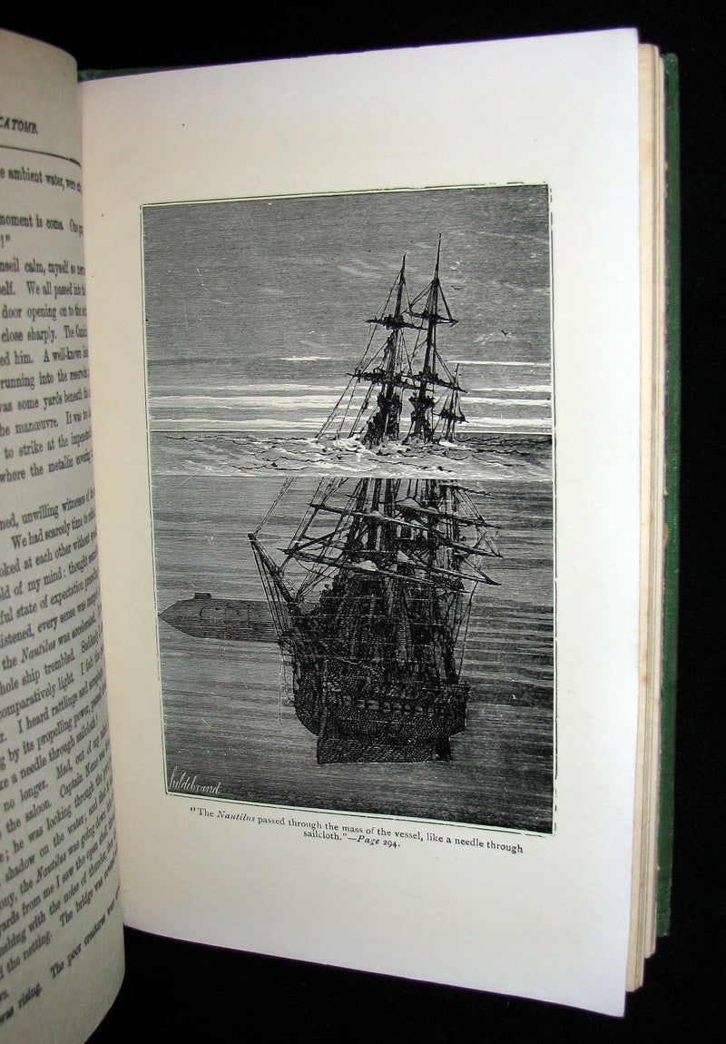 1900 Rare Book - Twenty Thousand Leagues Under the Sea by Jules Verne