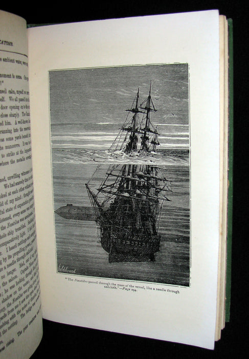 1900 Rare Book - Twenty Thousand Leagues Under the Sea by Jules Verne