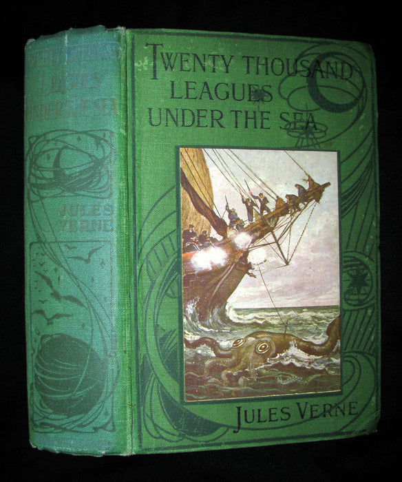 1900 Rare Book - Twenty Thousand Leagues Under the Sea by Jules Verne