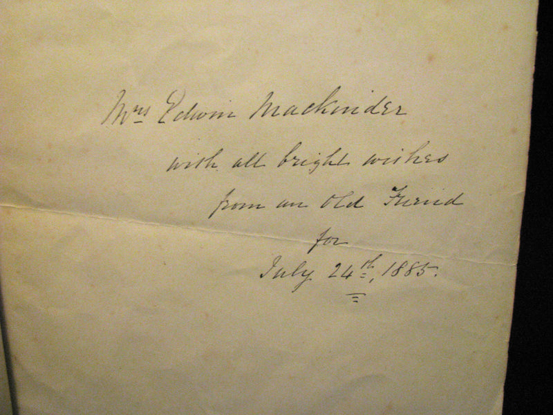 1885 Scarce Victorian Book -  The Snow Queen by Hans Christian Andersen illustrated by T. Pym (pseudonym for Clara Creed)