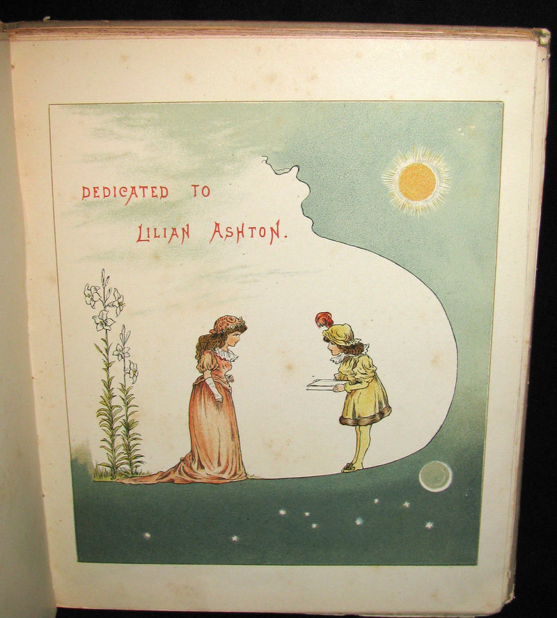 1885 Scarce Victorian Book -  The Snow Queen by Hans Christian Andersen illustrated by T. Pym (pseudonym for Clara Creed)