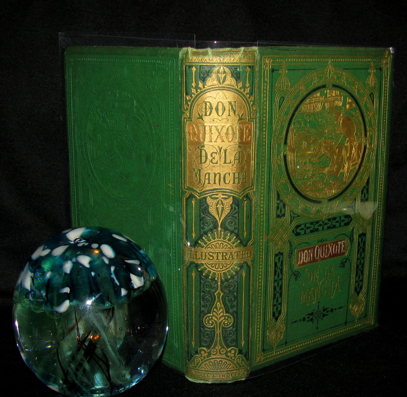 1870 Rare Book ~ Adventures of Don Quixote De La Mancha Illustrated