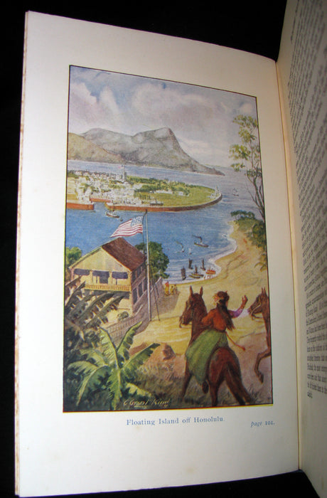 1915 Rare Book - The Floating Island, or, The Pearl of the Pacific by Jules Verne