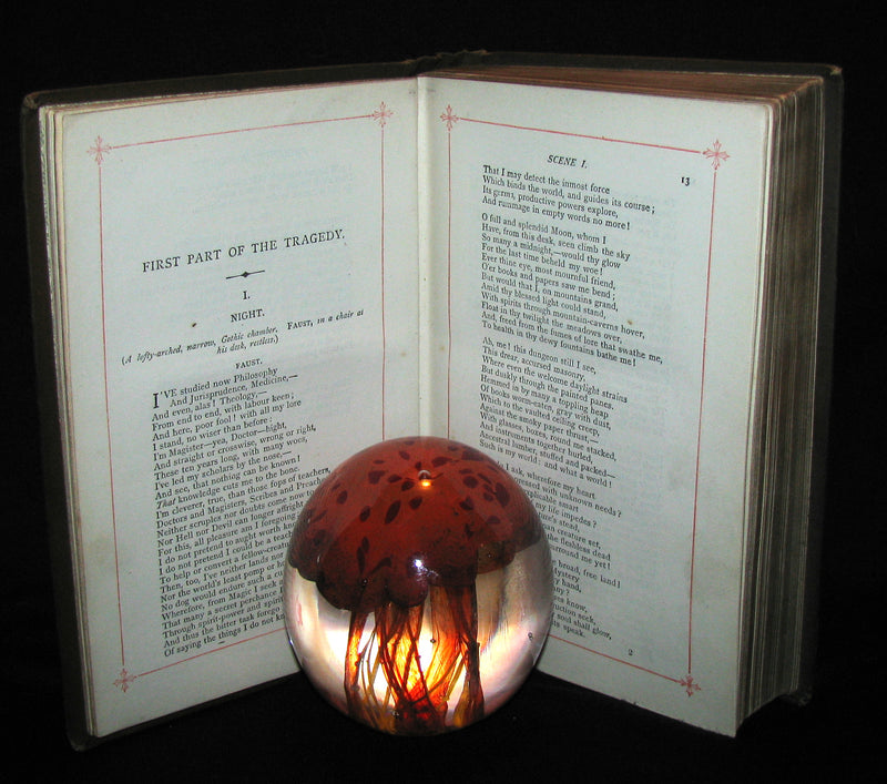 1890 Rare Victorian Book -   Faust - A Tragedy by Goethe, Illustrated.