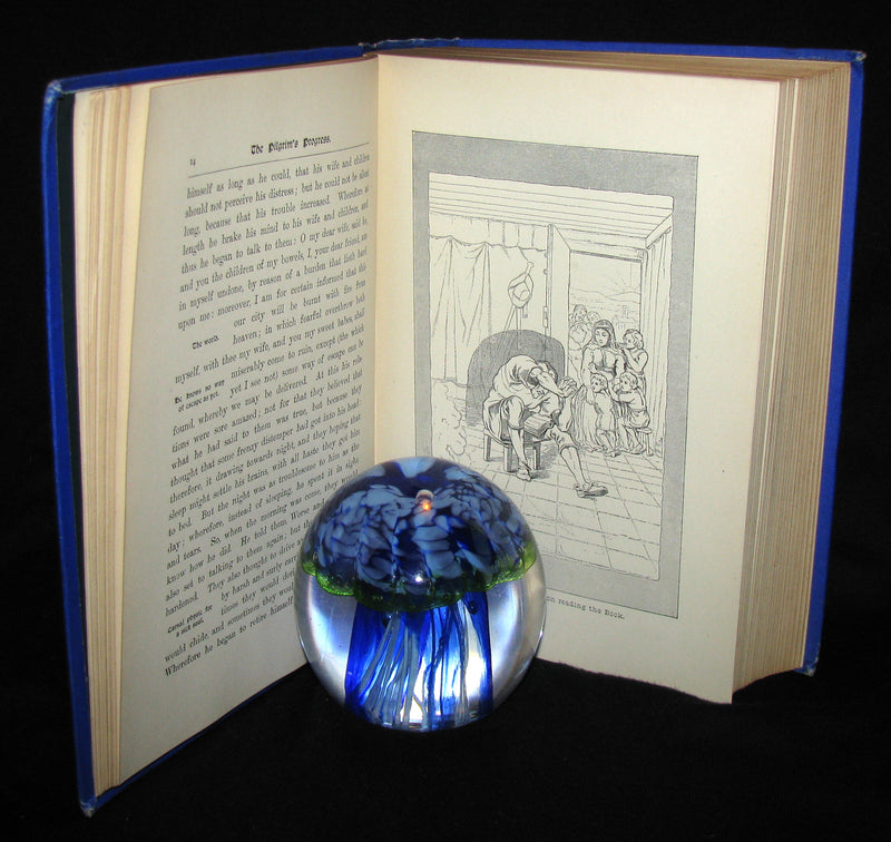 1898 Victorian Rare Book - The Pilgrim's Progress by John Bunyan, Illustrated