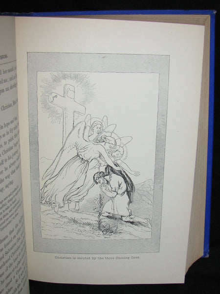 1898 Victorian Rare Book - The Pilgrim's Progress by John Bunyan, Illustrated