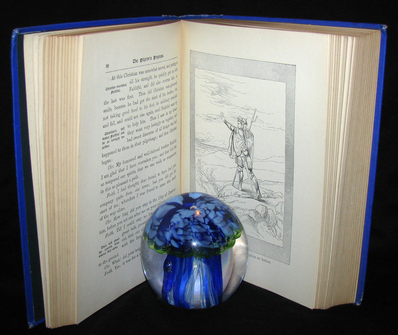 1898 Victorian Rare Book - The Pilgrim's Progress by John Bunyan, Illustrated