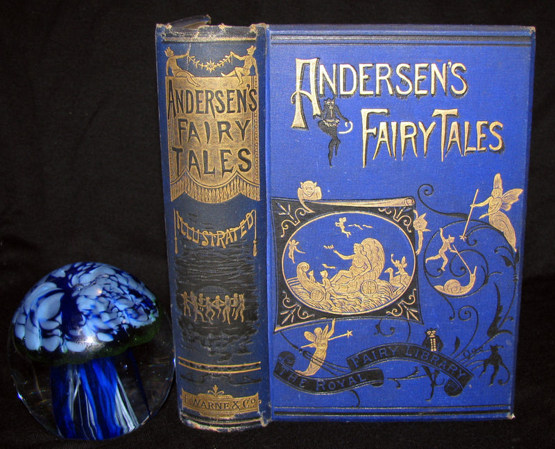 1892 Rare Victorian Book -  Hans Christian Andersen's FAIRY TALES illustrated