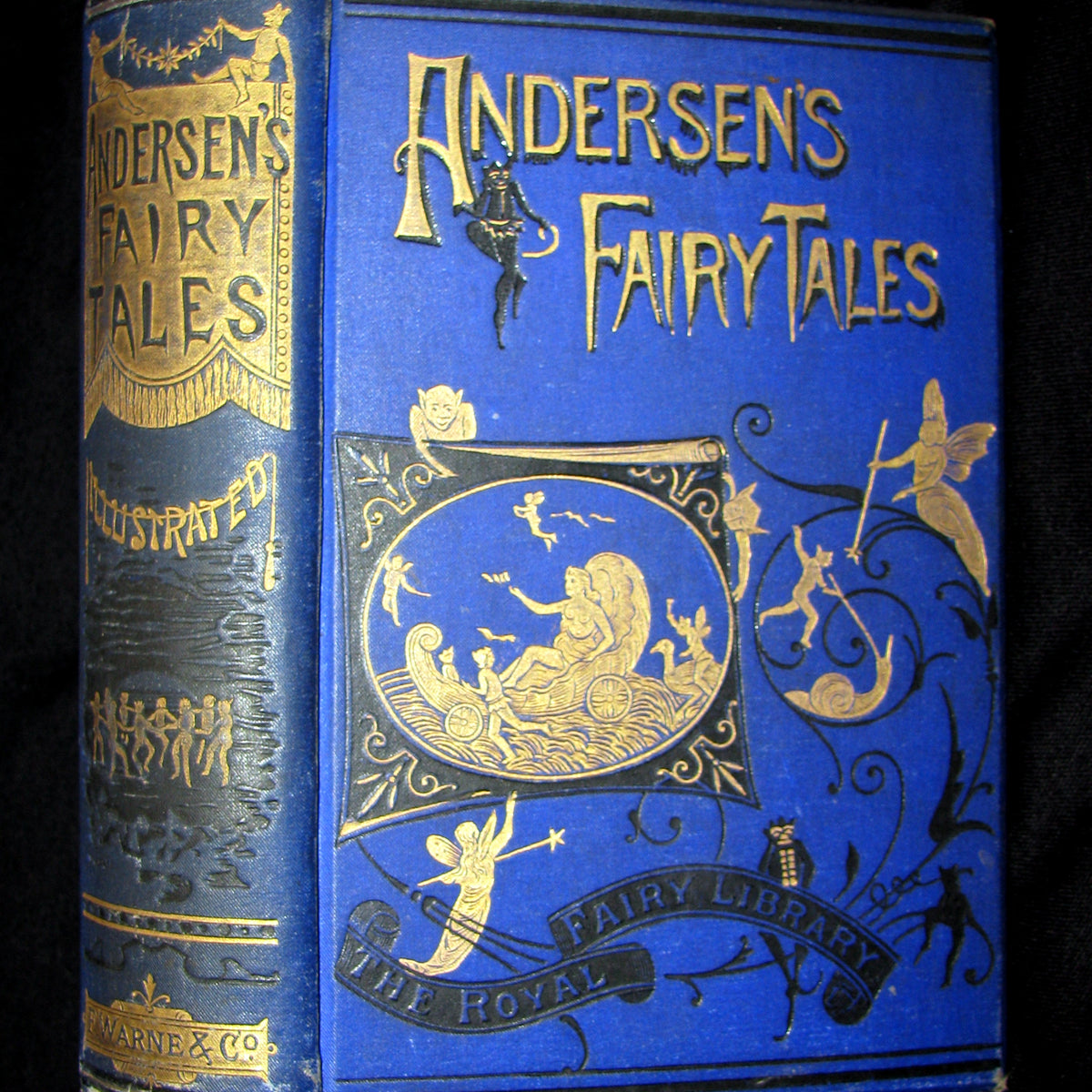 1892 Rare Victorian Book - Hans Christian Andersen's FAIRY TALES