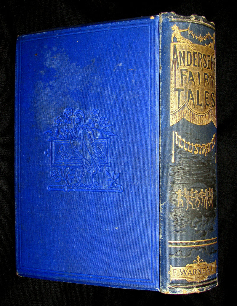 1892 Rare Victorian Book -  Hans Christian Andersen's FAIRY TALES illustrated