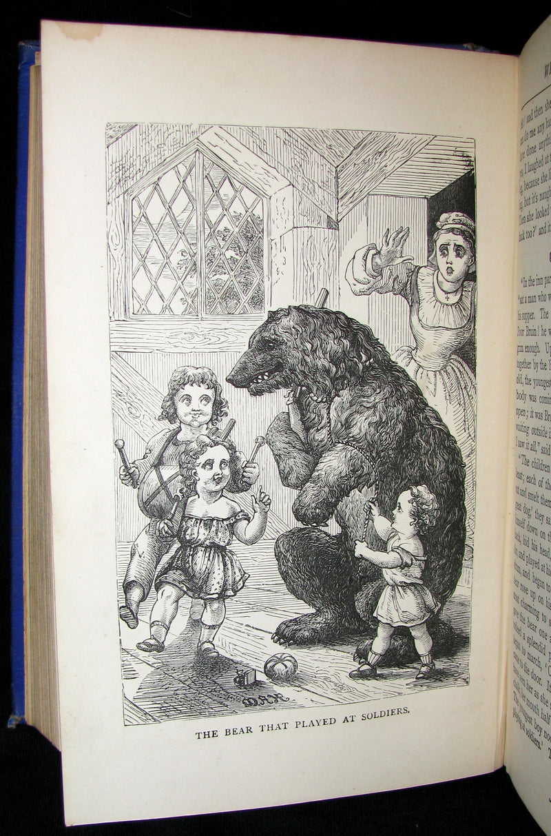 1892 Rare Victorian Book -  Hans Christian Andersen's FAIRY TALES illustrated