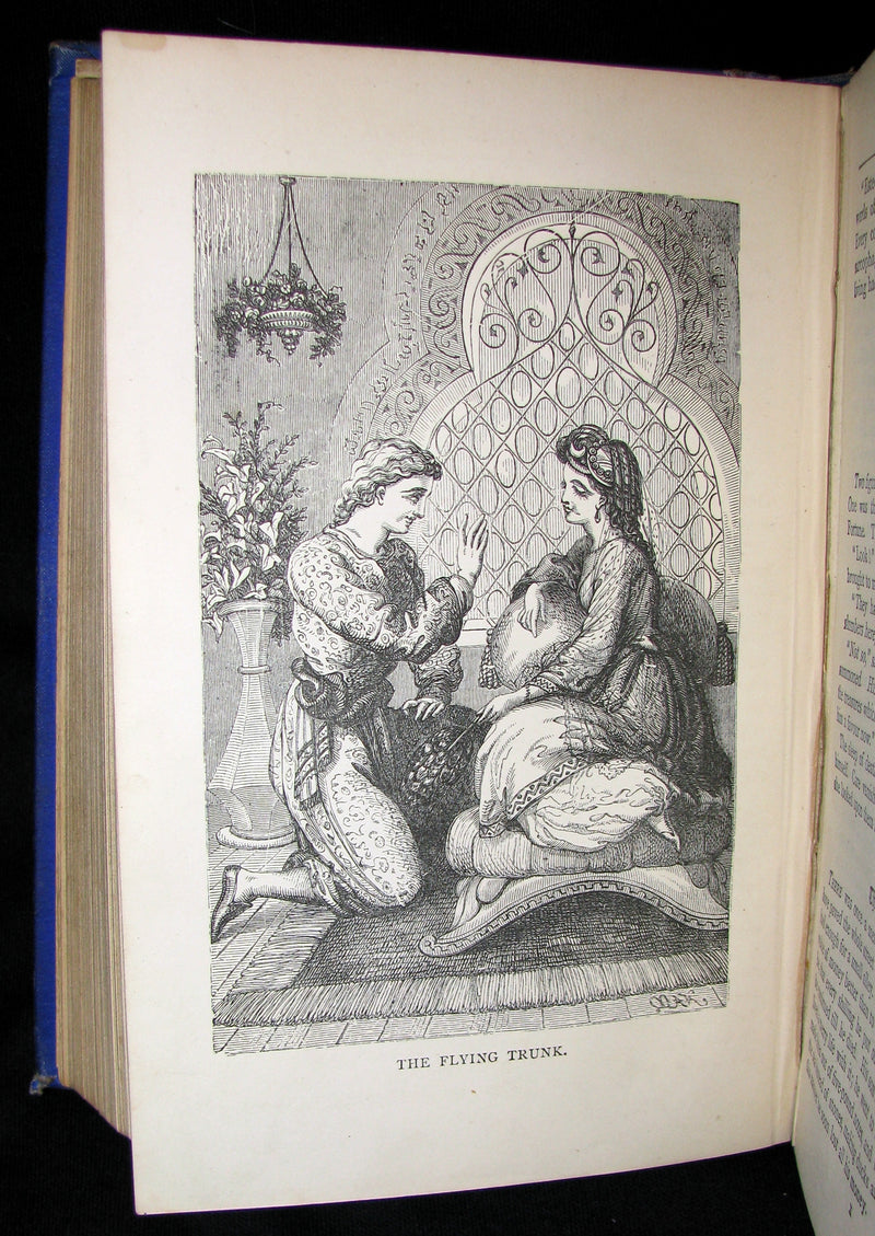 1892 Rare Victorian Book -  Hans Christian Andersen's FAIRY TALES illustrated