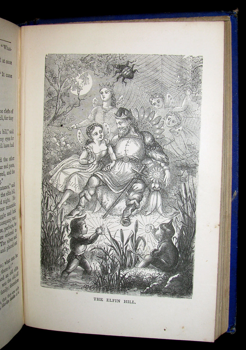 1892 Rare Victorian Book -  Hans Christian Andersen's FAIRY TALES illustrated