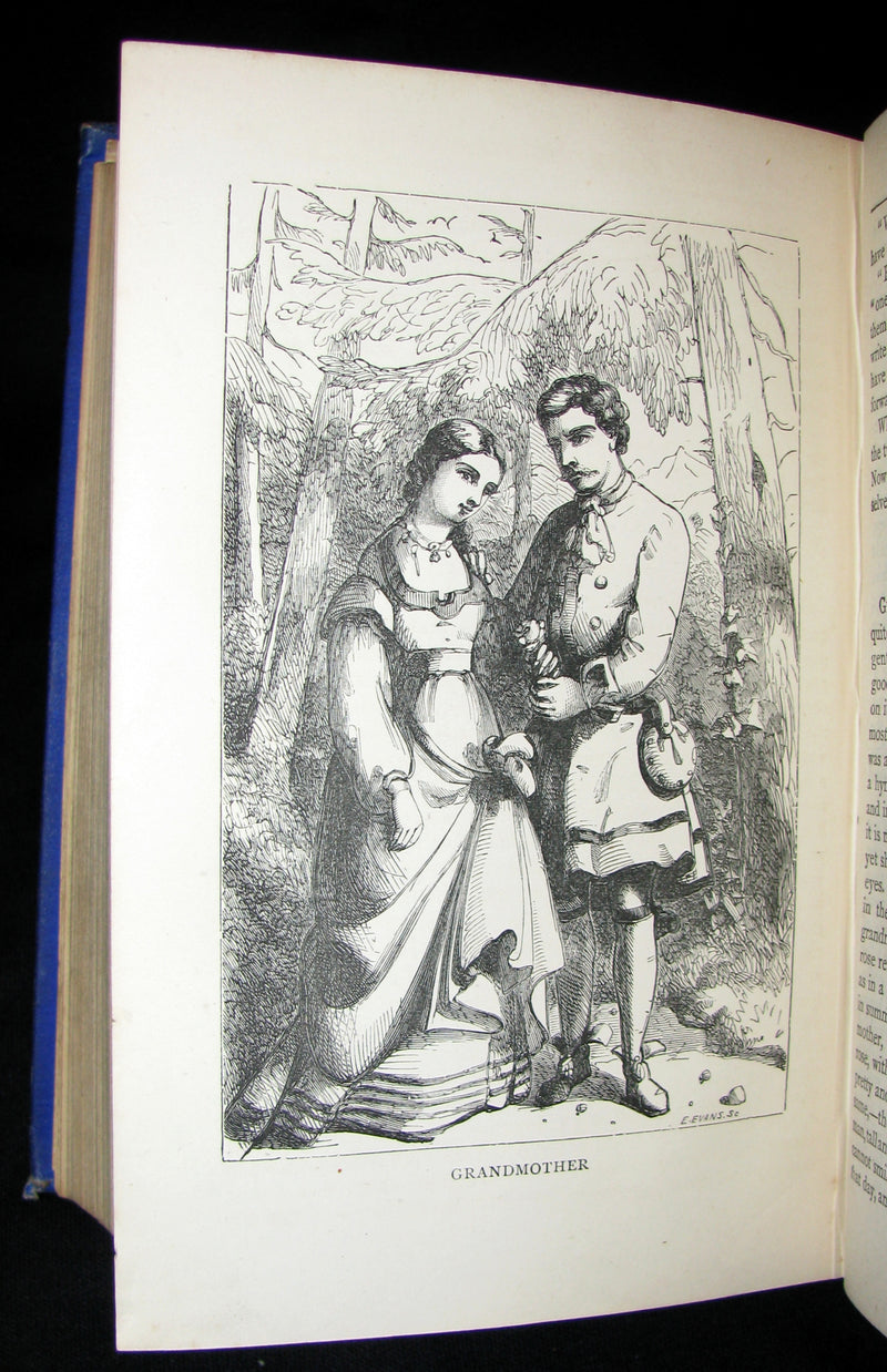 1892 Rare Victorian Book -  Hans Christian Andersen's FAIRY TALES illustrated