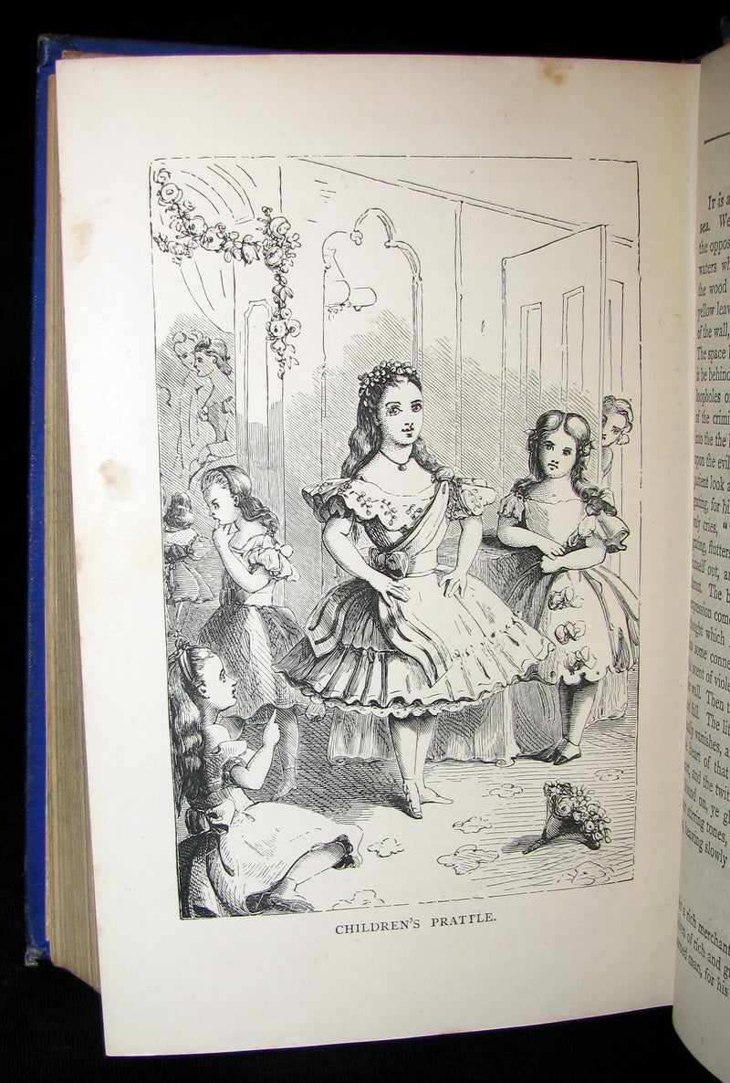 1892 Rare Victorian Book -  Hans Christian Andersen's FAIRY TALES illustrated