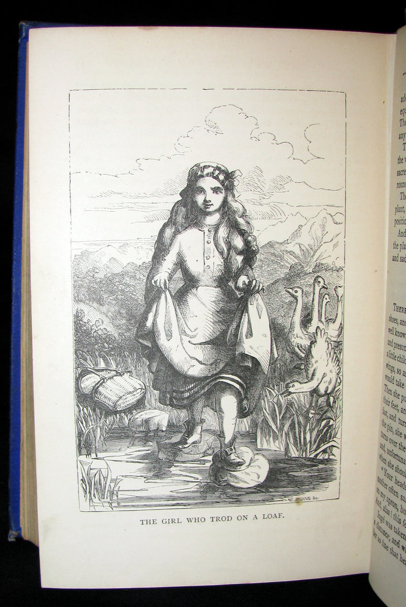1892 Rare Victorian Book -  Hans Christian Andersen's FAIRY TALES illustrated