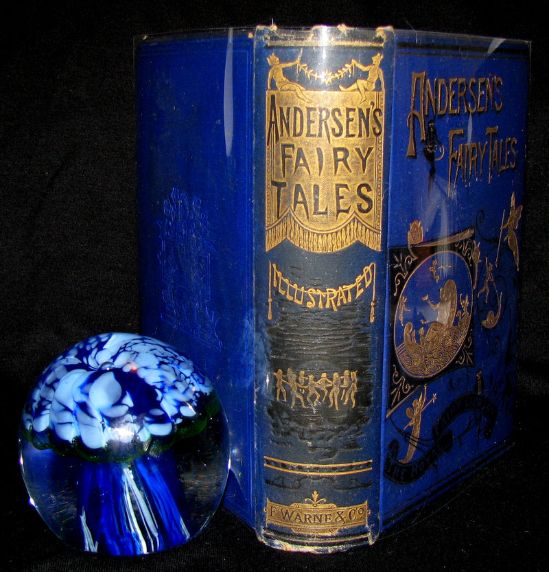 1892 Rare Victorian Book -  Hans Christian Andersen's FAIRY TALES illustrated