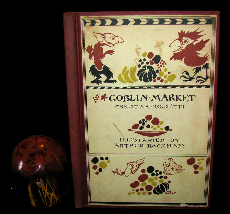 1933 First American Edition - Goblin Market by Christina Rossetti, illustrated by Arthur Rackham