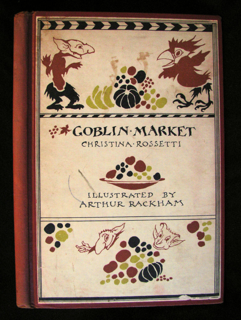 1933 First American Edition - Goblin Market by Christina Rossetti, illustrated by Arthur Rackham