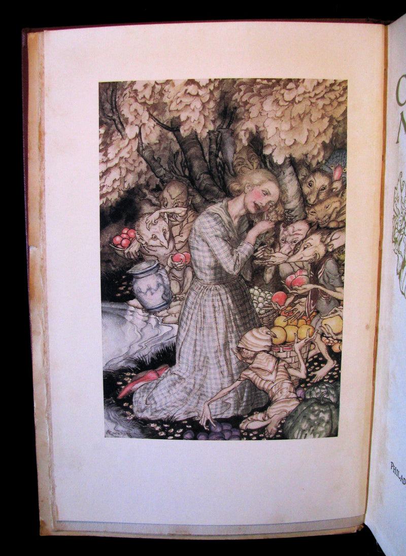 1933 First American Edition - Goblin Market by Christina Rossetti, illustrated by Arthur Rackham