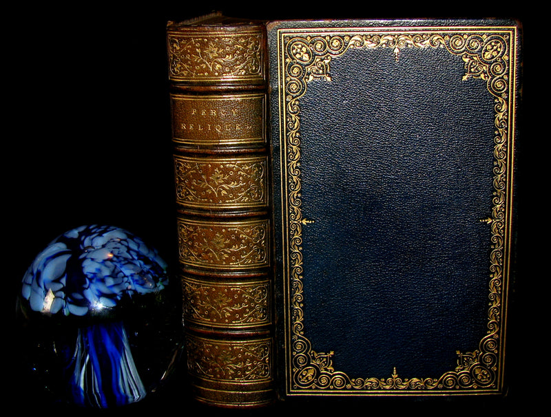 1865 Rare Victorian Book -  Reliques of Ancient English Poetry and Old Heroic Ballads collected  by Thomas Percy