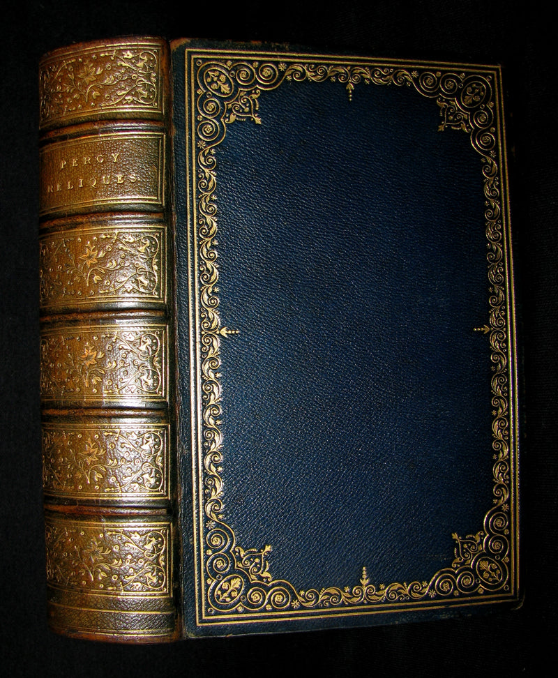 1865 Rare Victorian Book -  Reliques of Ancient English Poetry and Old Heroic Ballads collected  by Thomas Percy