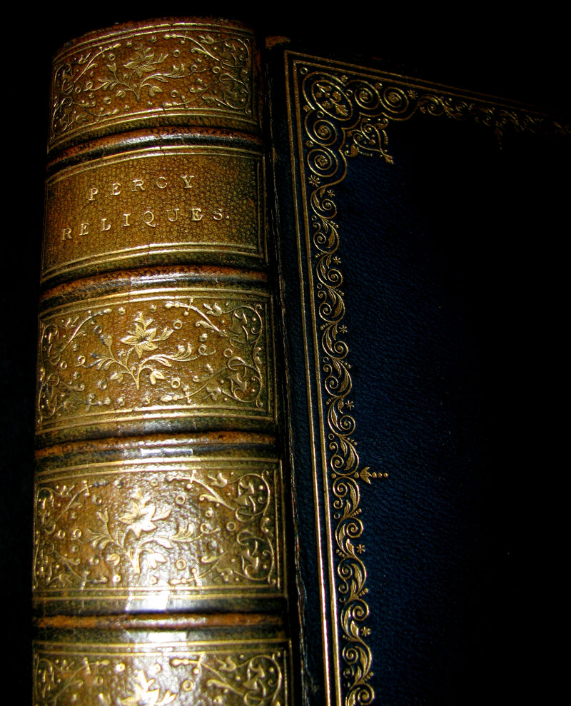 1865 Rare Victorian Book -  Reliques of Ancient English Poetry and Old Heroic Ballads collected  by Thomas Percy