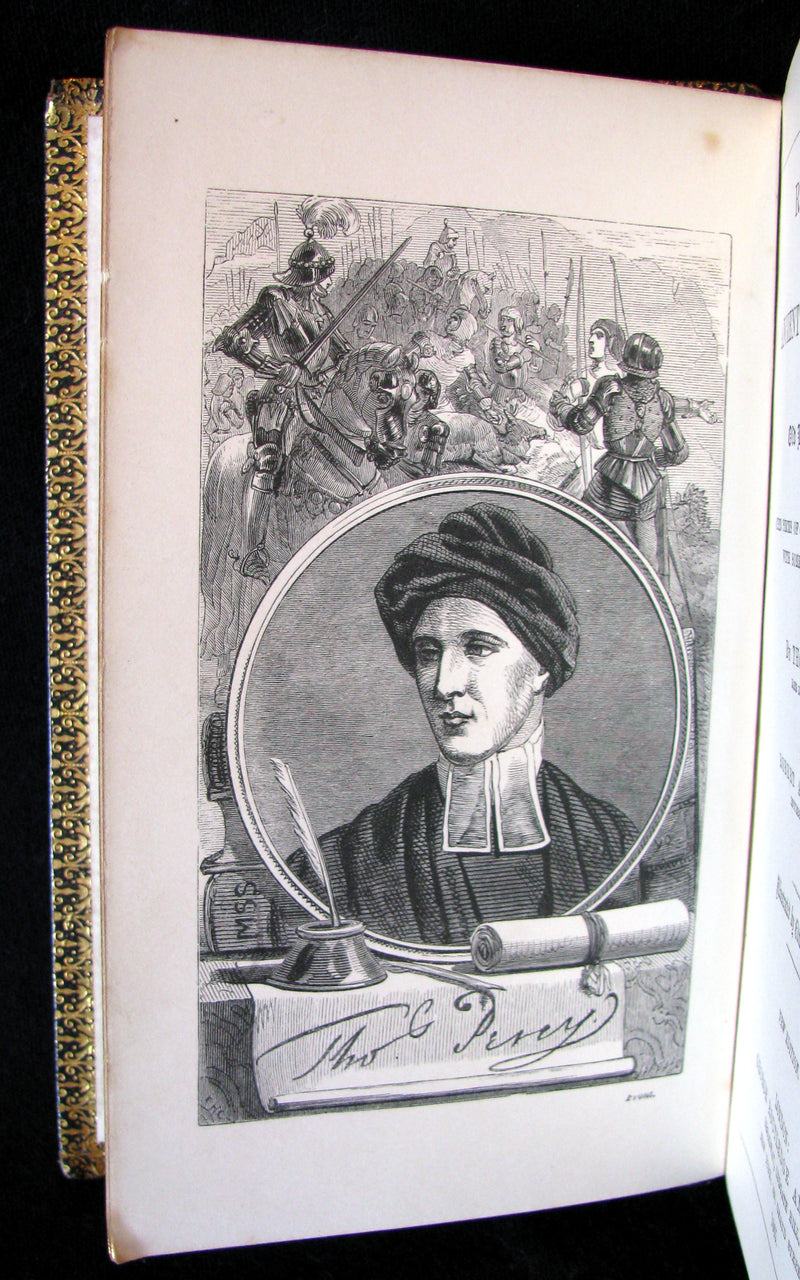 1865 Rare Victorian Book -  Reliques of Ancient English Poetry and Old Heroic Ballads collected  by Thomas Percy