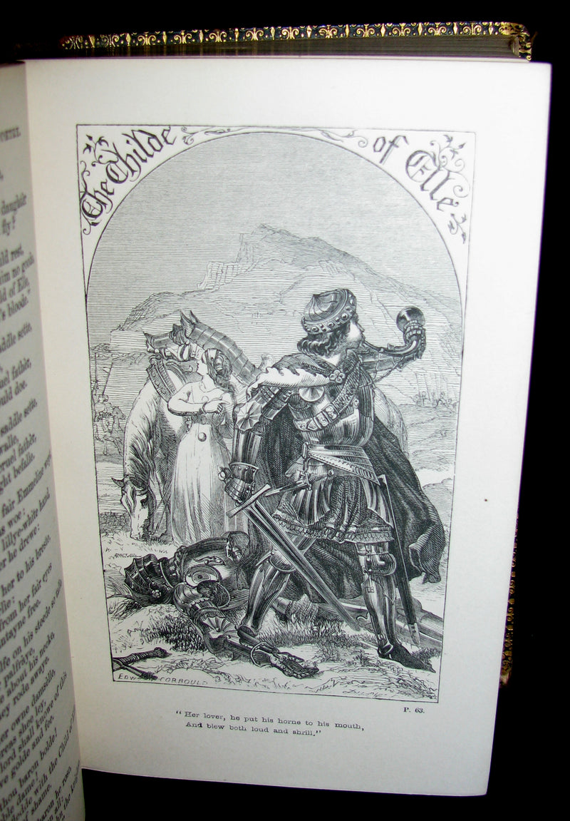1865 Rare Victorian Book -  Reliques of Ancient English Poetry and Old Heroic Ballads collected  by Thomas Percy