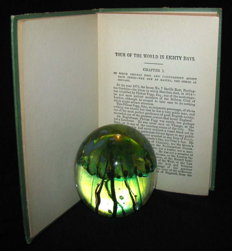 1903 Rare Book - The Tour of the World in Eighty Days by Jules Verne - Rare edition