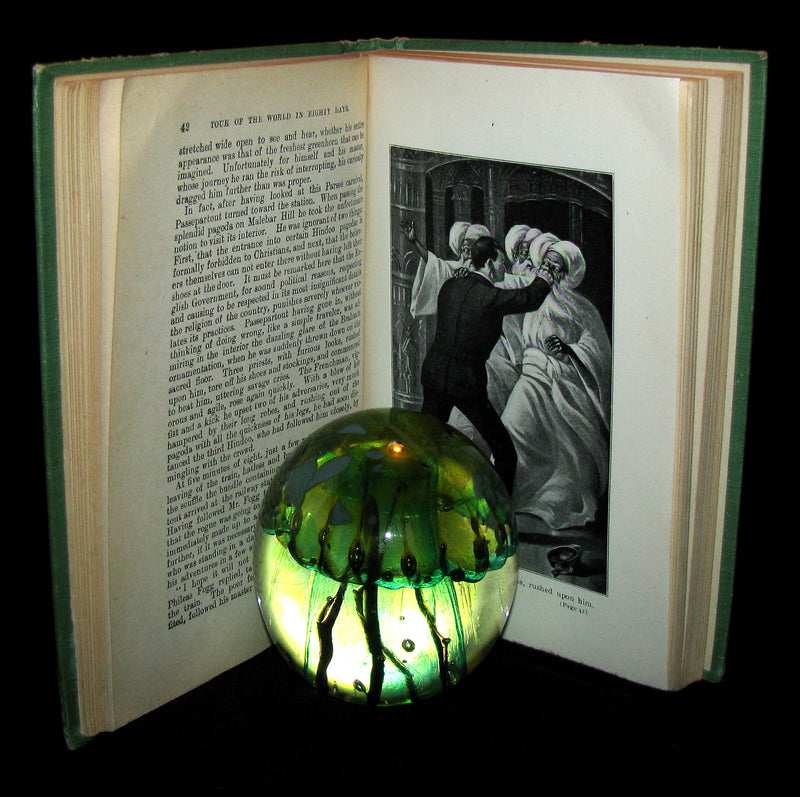 1903 Rare Book - The Tour of the World in Eighty Days by Jules Verne - Rare edition