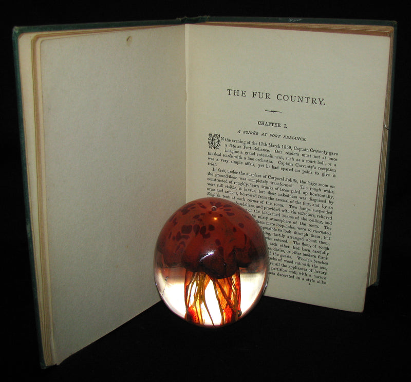 1915 Rare Book - The Fur Country or Seventy Degrees North Latitude by Jules Verne