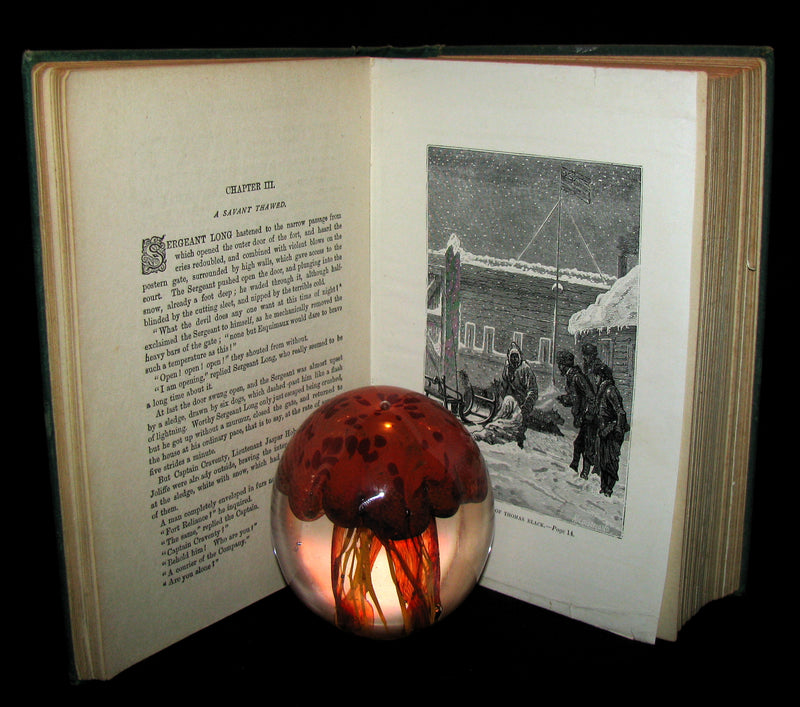 1915 Rare Book - The Fur Country or Seventy Degrees North Latitude by Jules Verne