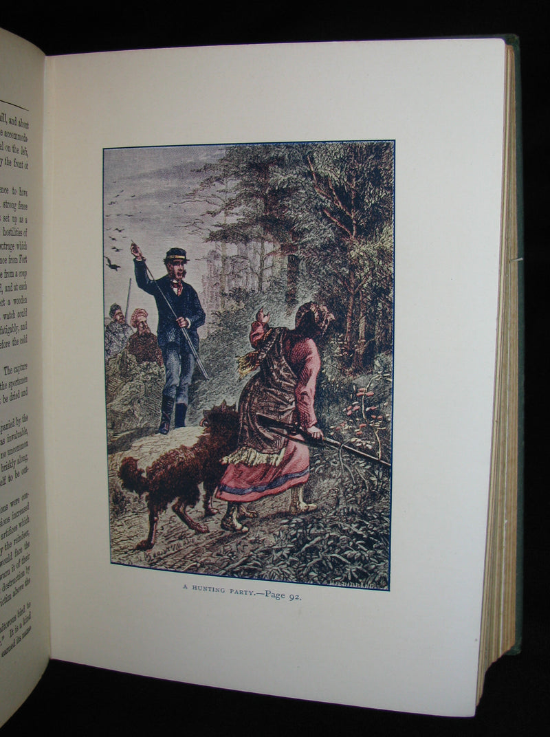 1915 Rare Book - The Fur Country or Seventy Degrees North Latitude by Jules Verne