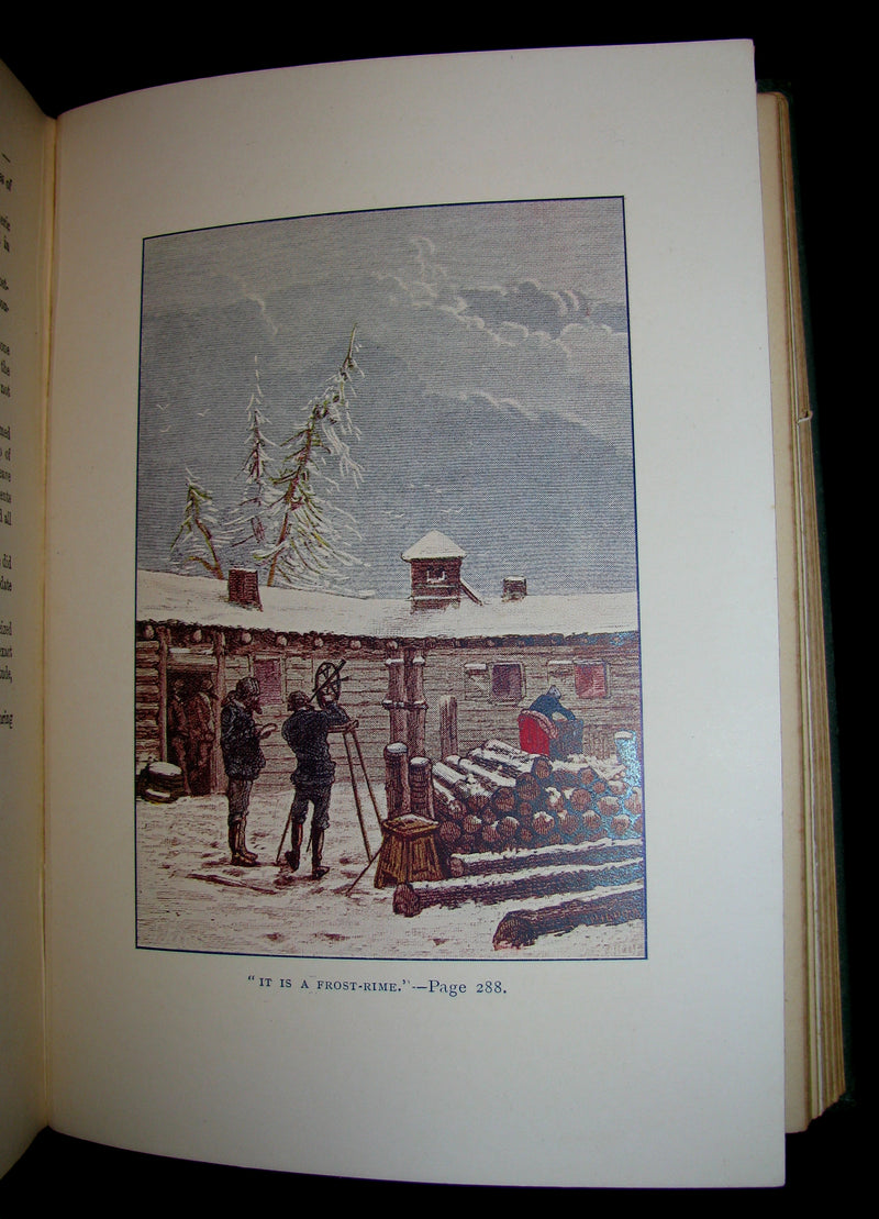 1915 Rare Book - The Fur Country or Seventy Degrees North Latitude by Jules Verne