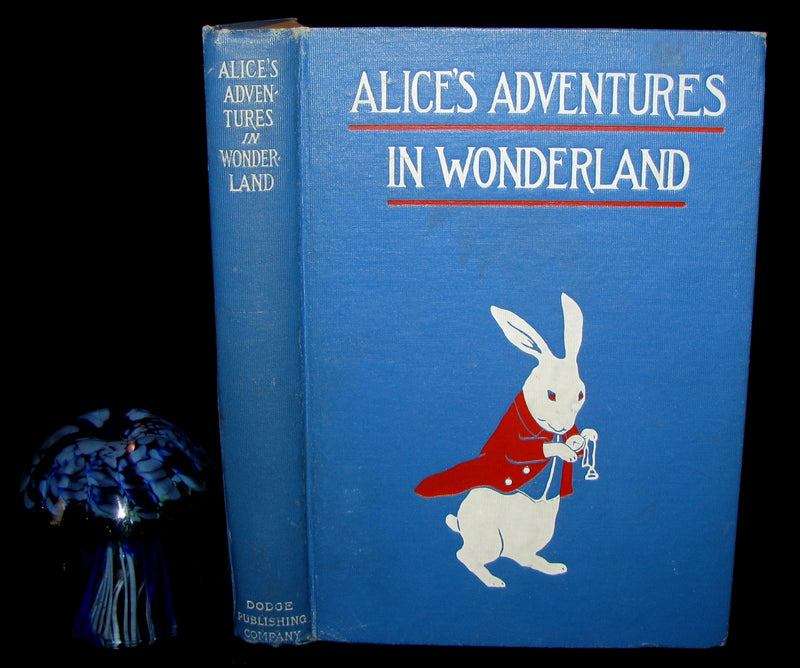 1907 Rare Book - Alice's Adventures in Wonderland Illustrated by Bessie Pease Gutmann
