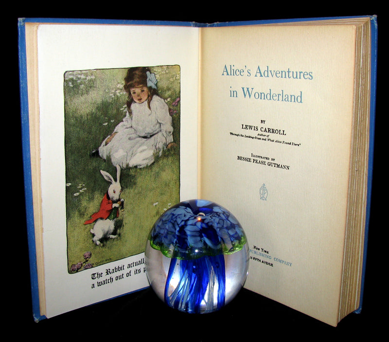 1907 Rare Book - Alice's Adventures in Wonderland Illustrated by Bessie Pease Gutmann
