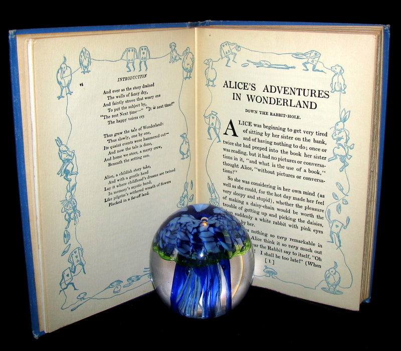 1907 Rare Book - Alice's Adventures in Wonderland Illustrated by Bessie Pease Gutmann