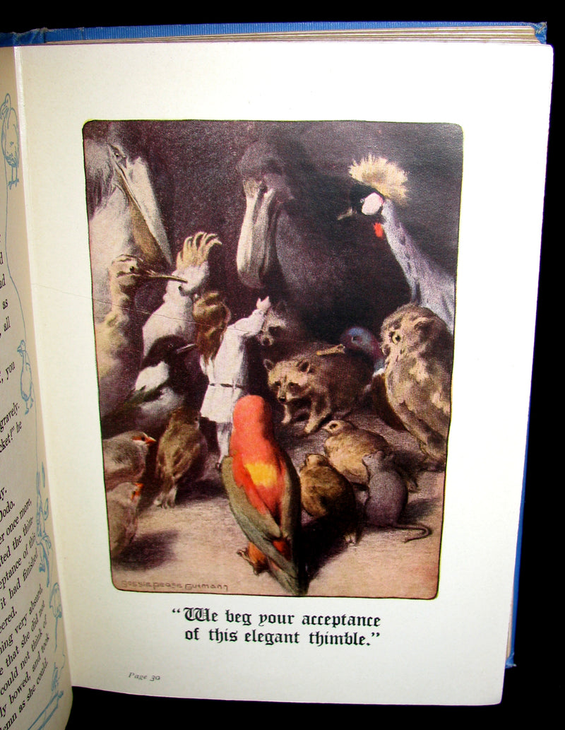 1907 Rare Book - Alice's Adventures in Wonderland Illustrated by Bessie Pease Gutmann