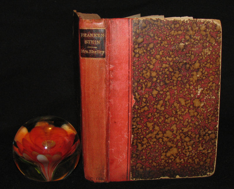 1888 Very Rare Book - FRANKENSTEIN  or, The Modern Prometheus by Mary Shelley