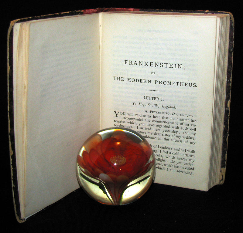 1888 Very Rare Book - FRANKENSTEIN  or, The Modern Prometheus by Mary Shelley