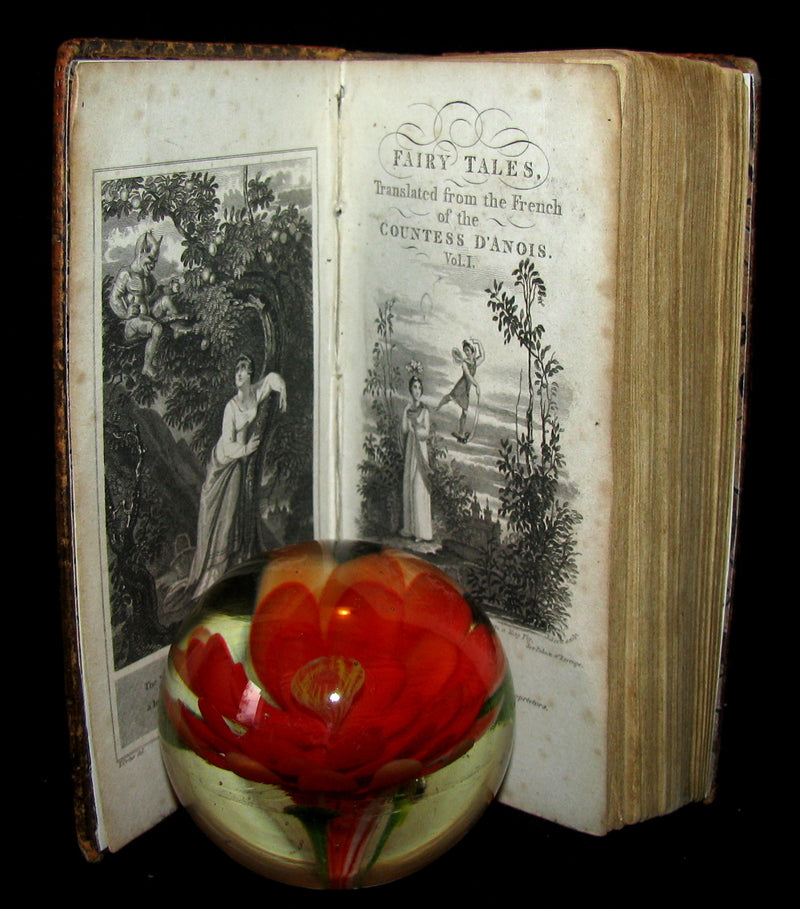 1817 Rare Victorian Book - FAIRY TALES, Translated from the French of the Countess d'ANOIS.